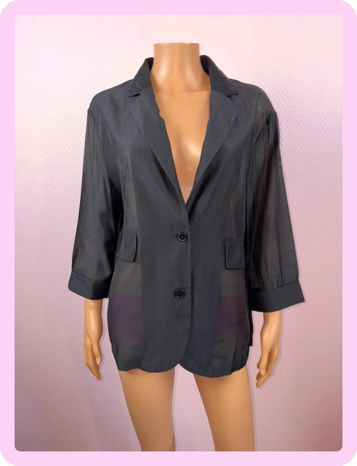 Blazer femme manche courte Paris Milano